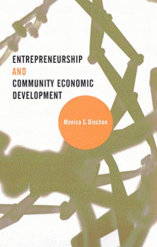 entrepreneurship and community economic development 1st edition monica c. diochon 0773525106, 9780773525108