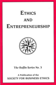 ethics and entrepreneurship  george brenkert, et al 1889680249, 9781889680248