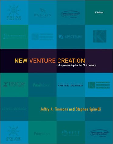 new venture creation entrepreneurship for the 21st century 6th edition jeffry a. timmons 0072498404,