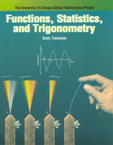 functions statistics and trigonometry  rheta n. rubenstein, james e. schultz, sharon l. senk, margaret