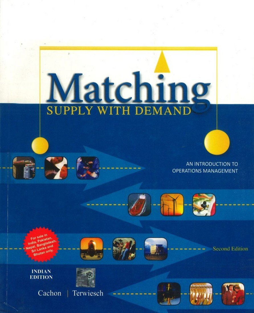 matching supply with demand 2nd edition gerard cachon 1259027732, 9781259027734