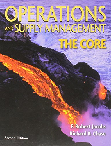 operations and supply management the core 2rev edition richard chase 0070172269, 9780070172265