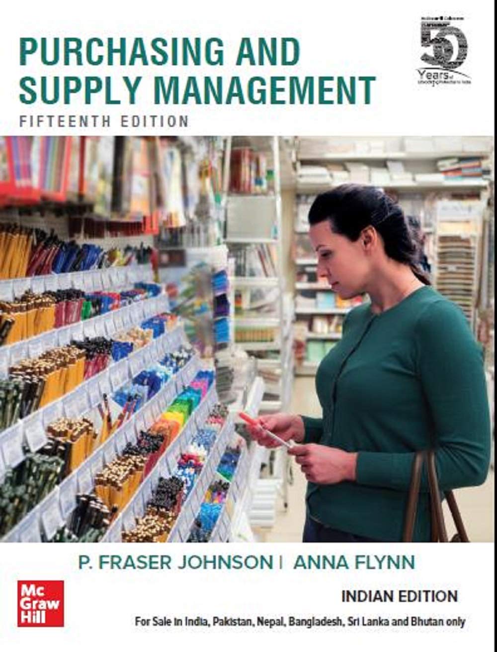 purchasing and supply management 15th edition p. fraser johnson, anna e. flynn 9353167116, 9789353167110