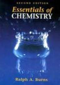 essentials of chemistry subsequent edition burns, ralph a. 0023173610, 9780023173615