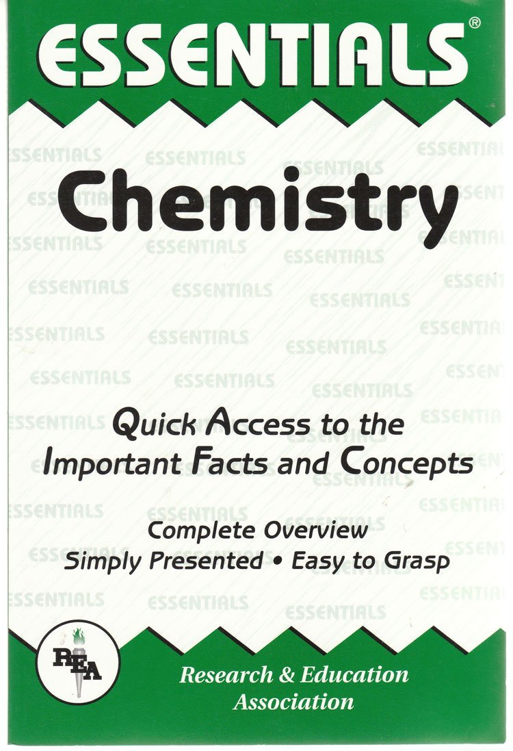 essentials of chemistry revised edition m. fogiel 087891580x, 9780878915804