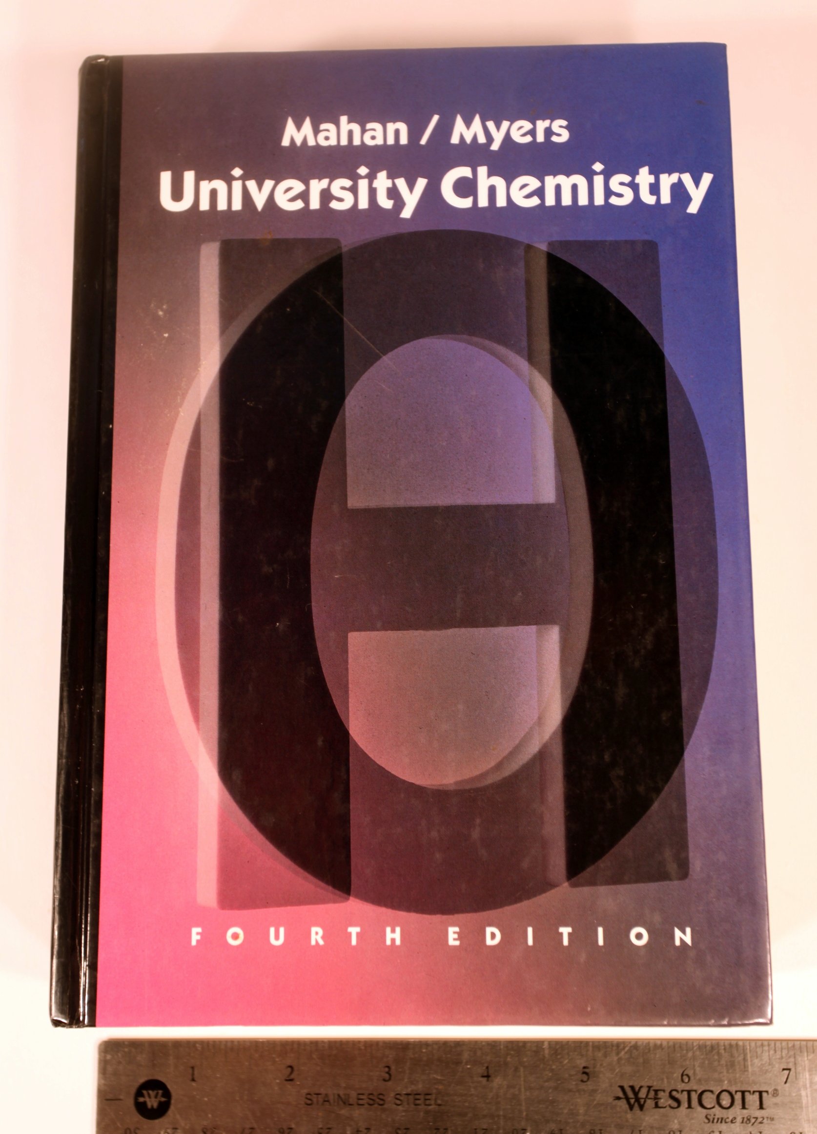 university chemistry subsequent edition mahan, bruce m., myers, rollie j. 0201058332, 9780201058338