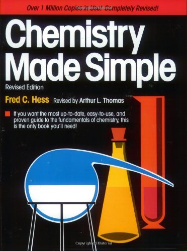 chemistry made simple revised edition fred c. hess, arthur l. thomas 0385188501, 9780385188500