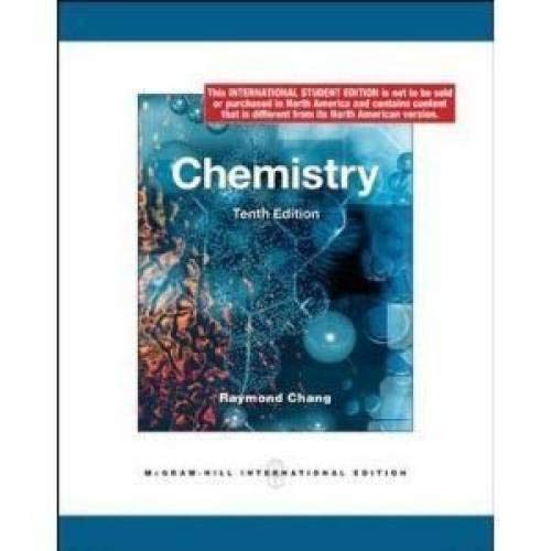 chemistry 10th revised edition raymond chang 0071272208, 9780071272209