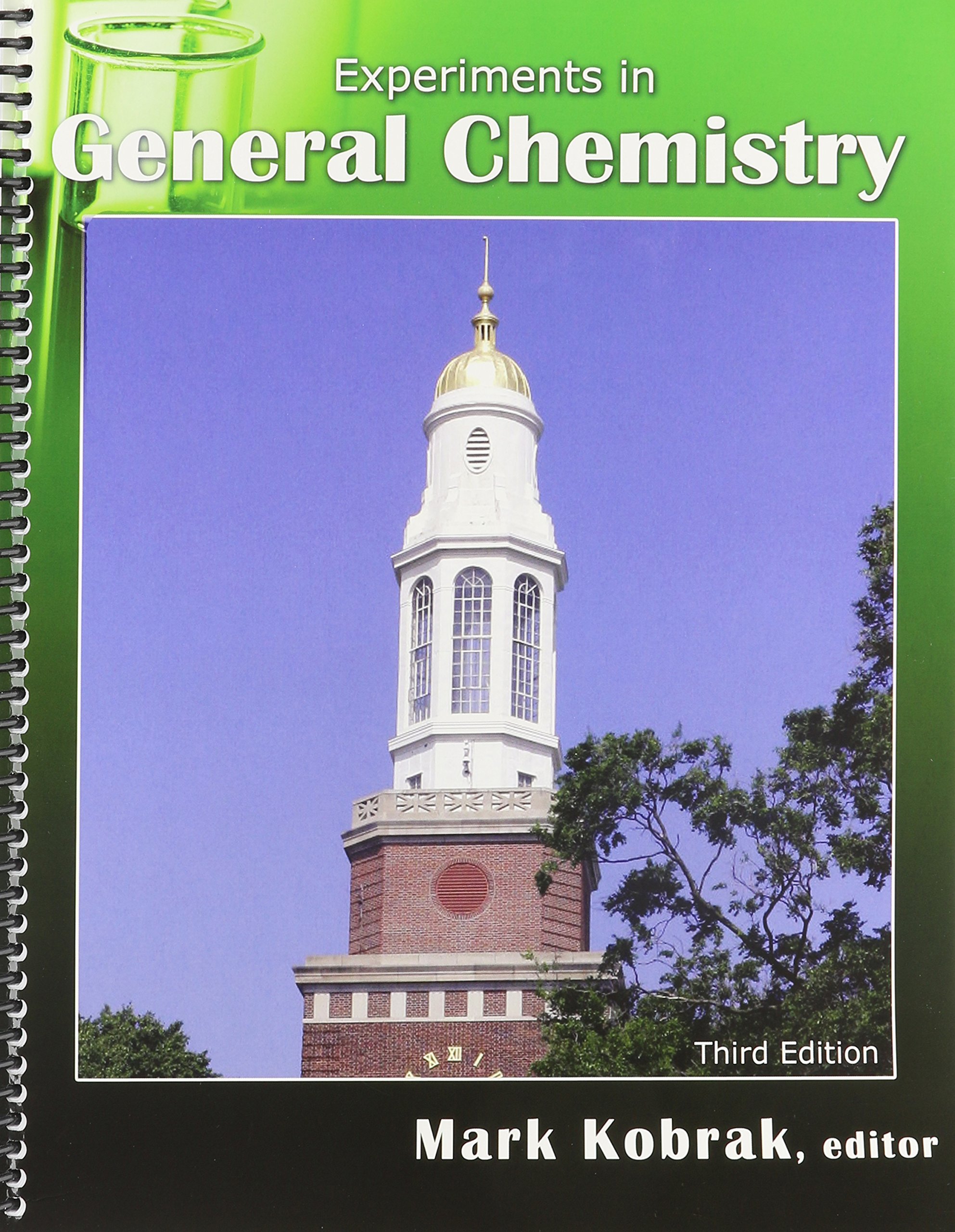 experiments in general chemistry 3rd edition mark n kobrak 1465203923, 9781465203922