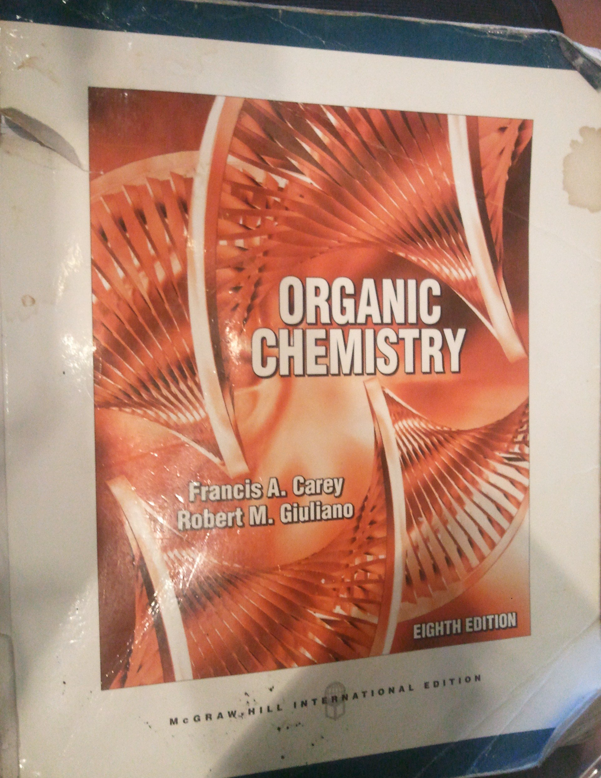 organic chemistry 8th revised edition francis carey 007132397x, 9780071323970