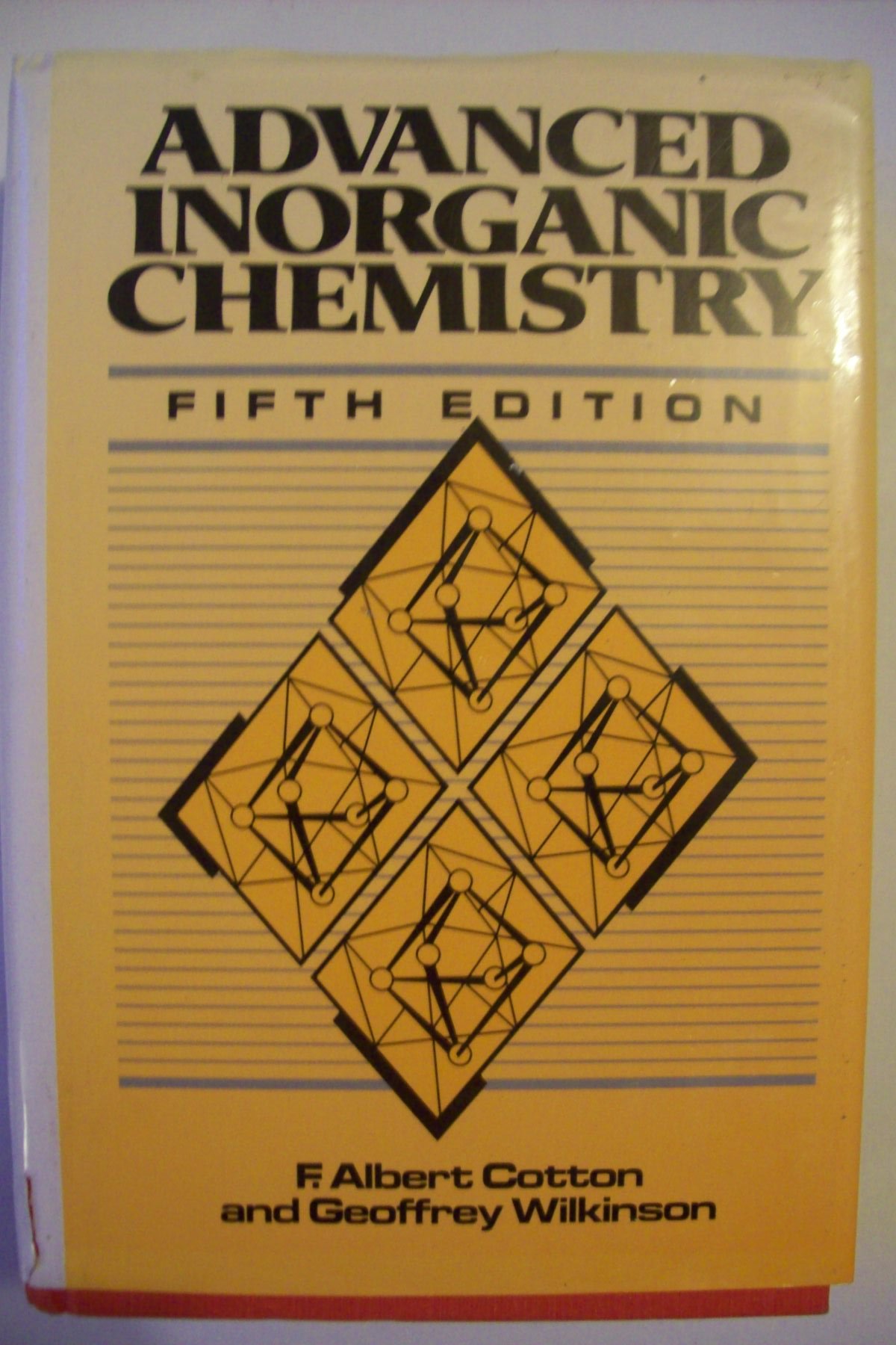 advanced inorganic chemistry a comprehensive text 5th edition cotton, f. albert, wilkinson, geoffrey,