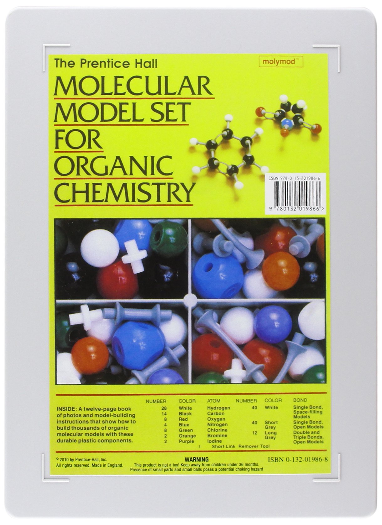 organic chemistry molecular model set molecular model set  llc mega molecules 0132019868, 9780132019866