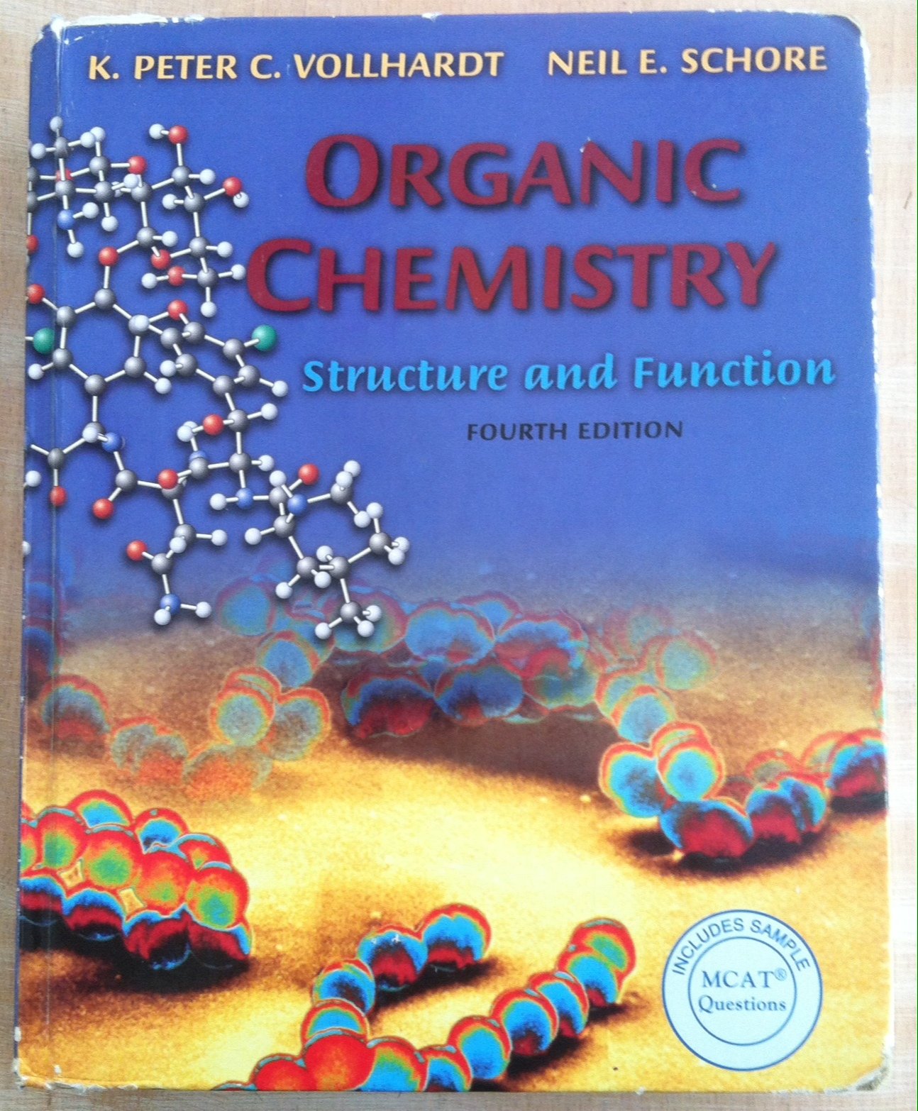 organic chemistry edition structure and function 4th edition vollhardt, k. peter c., schore, neil e.