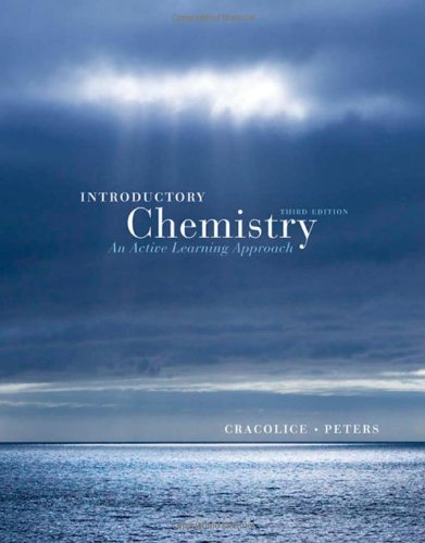 chemistry an active learning approach 3rd edition cracolice, mark s., peters, edward i. 0495013323,