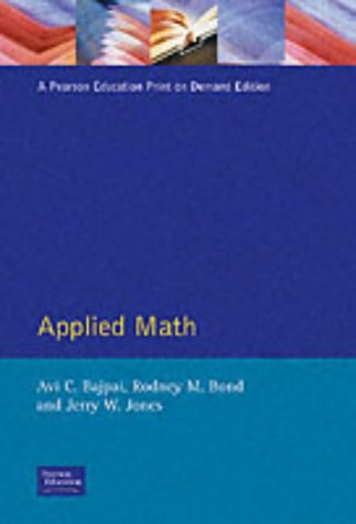 applied math 1st edition bajpai, a. c. 0130379387, 9780130379382