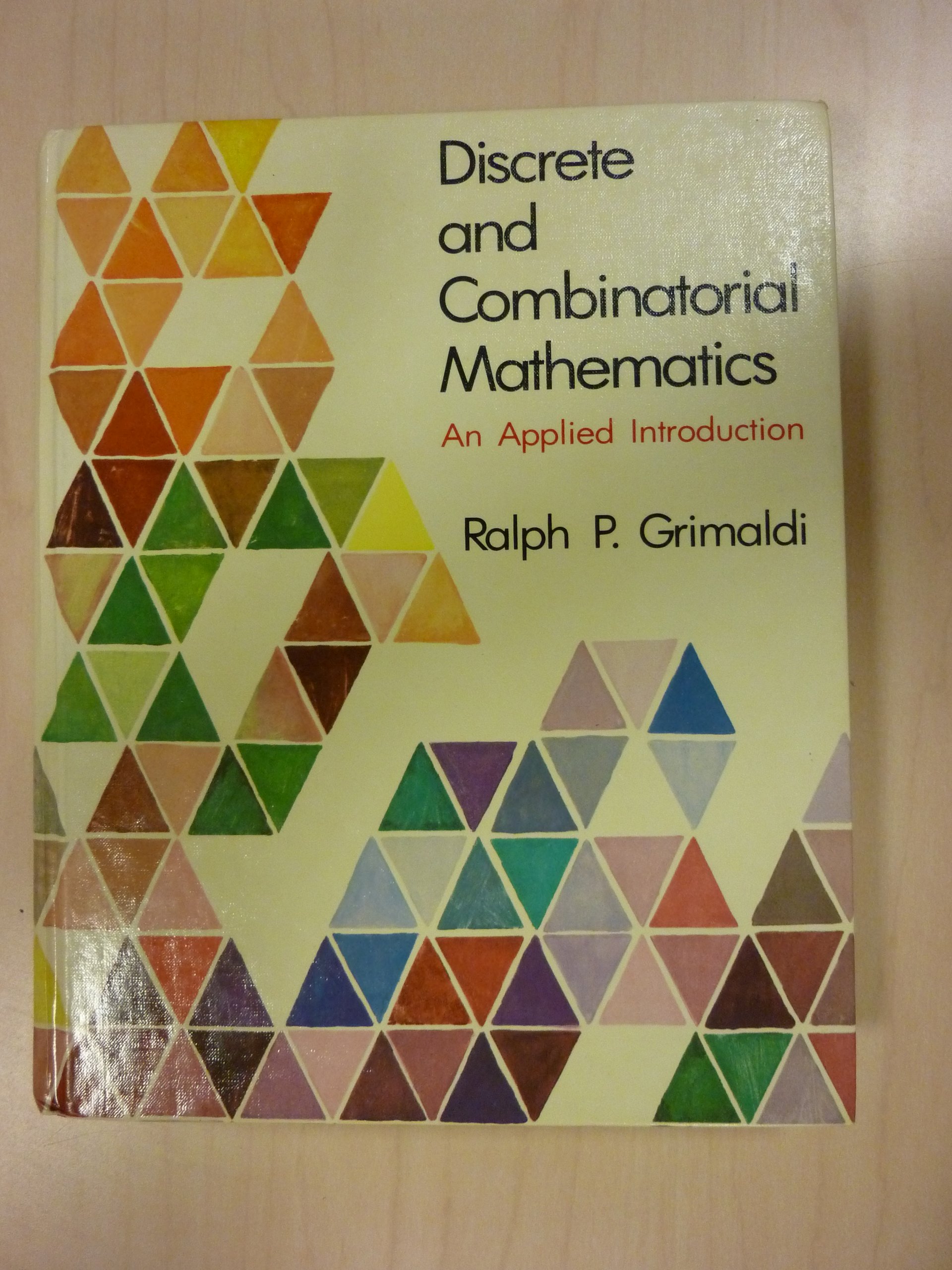 discrete and combinatorial mathematics an applied introduction  grimaldi, ralph p. 0201125900, 9780201125900