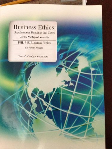 business ethics  dr. robert noggle 0256981728, 9780256981728