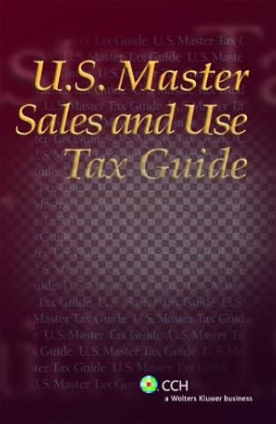 u s master sales and use tax guide 2008th edition cch tax law editors 080801854x, 978-0808018544