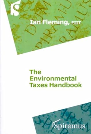 environmental taxes handbook 1st edition ian fleming 1904905420, 978-1904905424