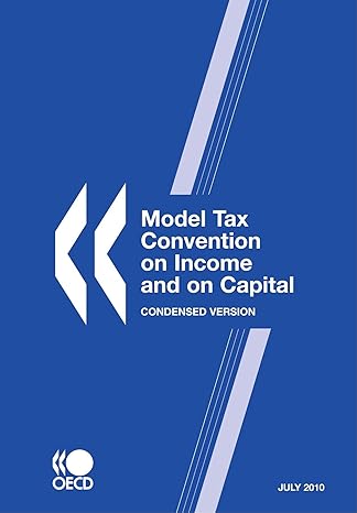 model tax convention on income and on capital condensed version 2010th edition oecd organisation for economic