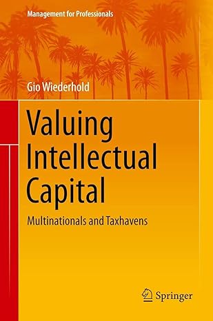 valuing intellectual capital multinationals and taxhavens 2014th edition gio wiederhold 1461466105,