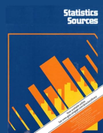 statistics sources 4 volume set 42nd edition gale cengage learning 1410327639, 978-1410327635