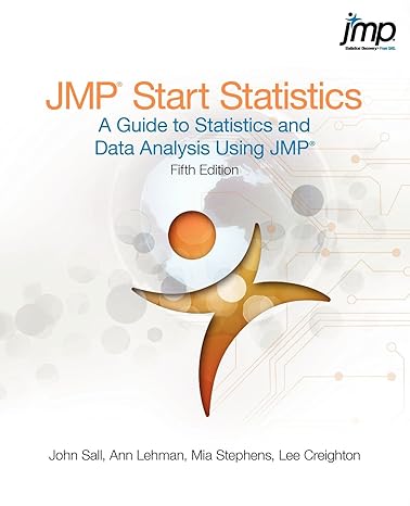 jmp start statistics a guide to statistics and data analysis using jmp 5th edition john sall ,ann lehman ph d