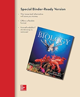 biology 12th edition sylvia s mader ,michael windelspecht 1259296482, 978-1259296482