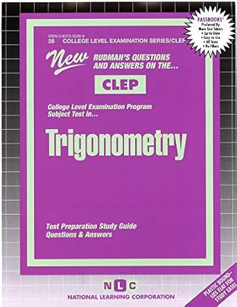 trigonometry none edition national learning corporation 0837353289, 978-0837353289