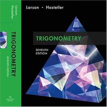 trigonometry 7th edition unknown b0028i53a4