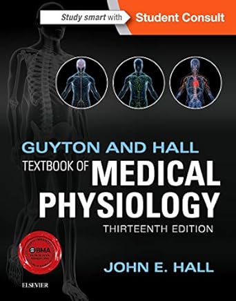 guyton and hall textbook of medical physiology 13th edition john e hall phd 1455770051, 978-1455770052