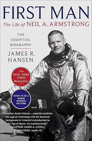 first man the life of neil a armstrong reissue edition james r hansen 1501153064, 978-1501153068