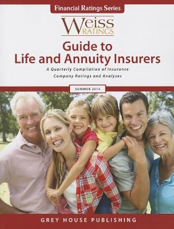 weiss ratings guide to life and annuity insurers a quarterly compilation of insurance company ratings and