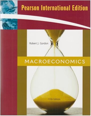 macroeconomics 11th edition gordon-robert-j 0321552075, 978-0321552075