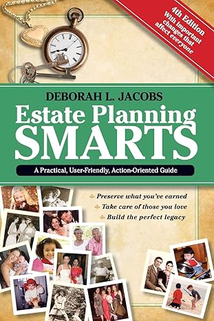 estate planning smarts a practical user friendly action oriented guide edition this is a print-on-demand