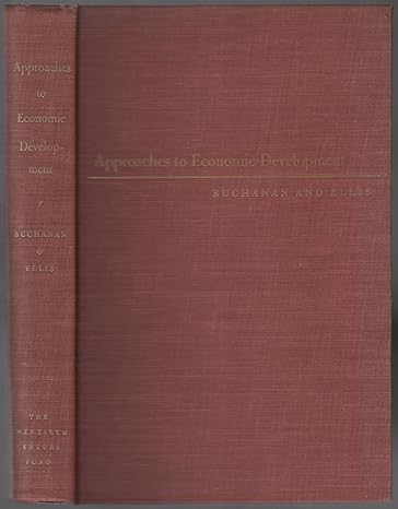 approaches to economic development 1st edition and howard s ellis buchanan, norman s b0006d69om