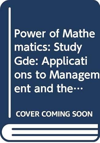 power of mathematics 1st edition kenneth lee whipkey 0471091170, 978-0471091172