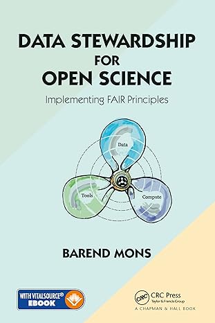 data stewardship for open science 1st edition barend mons 1032095709, 978-1032095707