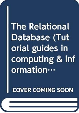 the relational database 1st edition j carter 0412550903, 978-0412550904
