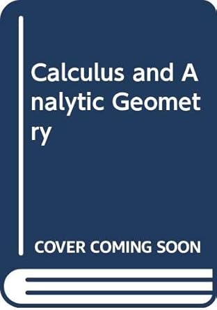 calculus and analytic geometry 5rev edition sherman k stein 0071128069, 978-0071128063