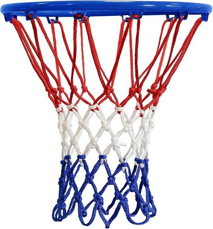 heavy duty basketball net 12 loops all weather anti whip standard size replacement net for outdoor generic