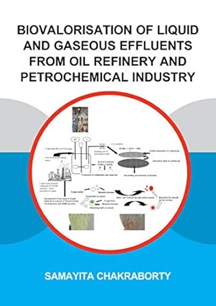 biovalorisation of liquid and gaseous effluents of oil refinery and petrochemical industry 1st edition