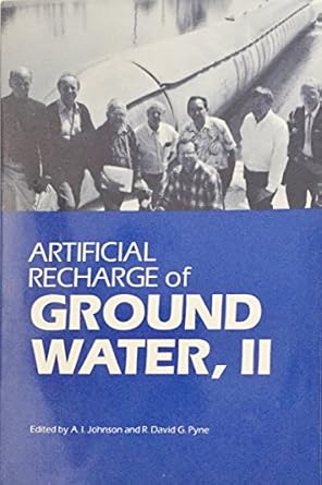 artificial recharge of ground water ii proceedings of the second international symposium on artificial