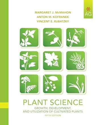 plant science growth development and utilization of cultivated plants 5th edition margaret j mcmahon ,anton m