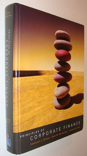 principles of corporate finance canadian edition 1st edition gitman, lawrence j., hennessey, sean m.