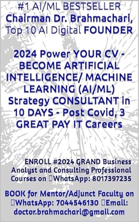 2024 power your cv become artificial intelligence/ machine learning strategy consultant expert in 10 days
