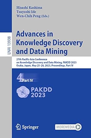 advances in knowledge discovery and data mining 27th pacific asia conference on knowledge discovery and data