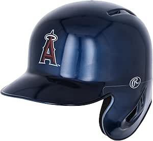 los angeles angels rawlings alternative chrome mini batting helmet fanatics exclusive mlb mini helmets