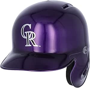 colorado rockies rawlings alternative chrome mini batting helmet fanatics exclusive mlb mini helmets