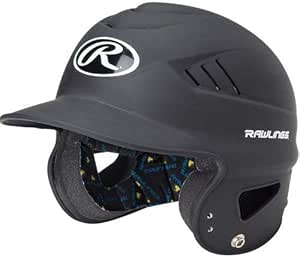 rawlings sporting goods rawlings renegade matte baseball batting helmet scarlet 6 1/2 7 rawlings b07z5bf58q